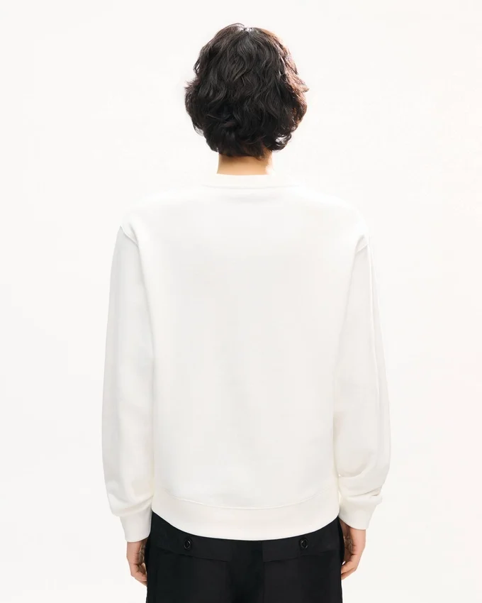 Felpa in cotone con ricamo ‘Kenzo Signature’ Felpa in cotone con ricamo ‘Kenzo Signature’