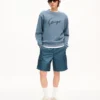 Felpa in cotone con ricamo ‘Kenzo Signature’ Felpa in cotone con ricamo ‘Kenzo Signature’