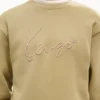 Felpa in cotone con ricamo ‘Kenzo Signature’ Felpa in cotone con ricamo ‘Kenzo Signature’