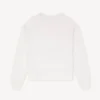 Felpa in cotone con ricamo ‘Kenzo Signature’ Felpa in cotone con ricamo ‘Kenzo Signature’