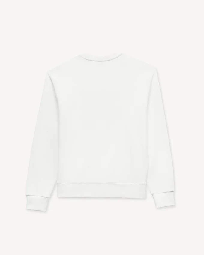 Felpa in cotone con ricamo ‘Kenzo Signature’ Felpa in cotone con ricamo ‘Kenzo Signature’