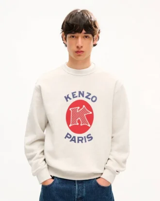 Felpa in cotone ‘Kenzo Paris Emblem’ Felpa in cotone ‘Kenzo Paris Emblem’