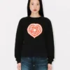 Felpa “Kenzo Boke Heart” in cotone