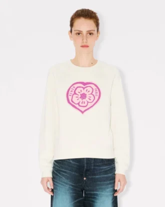 Felpa “Kenzo Boke Heart” in cotone