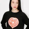 Felpa “Kenzo Boke Heart” in cotone