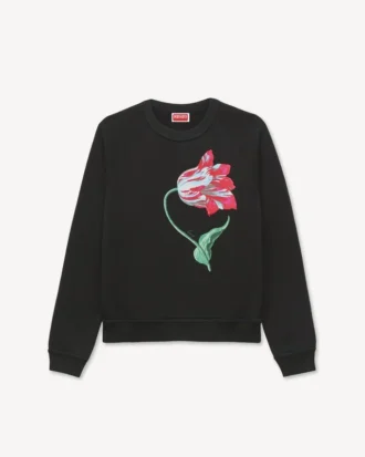 Felpa “Kenzo Tulip” in cotone