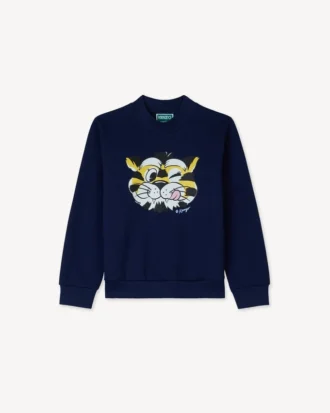 Felpa ‘Kenzo Wild Tiger’ in French Terry