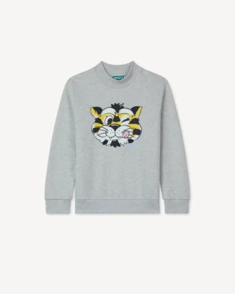 Felpa ‘Kenzo Wild Tiger’ in French Terry