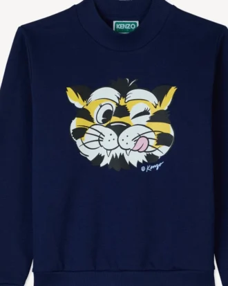 Felpa ‘Kenzo Wild Tiger’ in French Terry