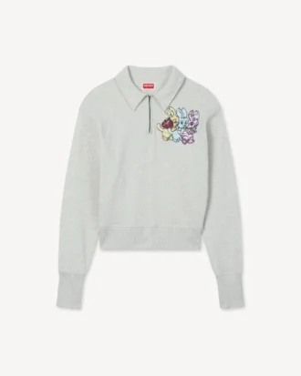 Felpa polo ‘Kenzo Cartoon’ in cotone