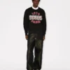 Felpa ricamata “Kenzo Wild Tiger” in cotone Felpa ricamata “Kenzo Wild Tiger” in cotone