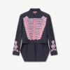 Frac Kenzo in jacquard “Trompe L’œIl” in misto lana e cotone Frac Kenzo in jacquard “Trompe L’œIl” in misto lana e cotone