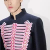 Frac Kenzo in jacquard “Trompe L’œIl” in misto lana e cotone Frac Kenzo in jacquard “Trompe L’œIl” in misto lana e cotone