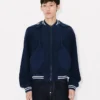 Giacca Afterhood ricamata con stemmi Kenzo in cotone Giacca Afterhood ricamata con stemmi Kenzo in cotone