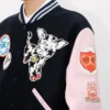 Giacca college ricamata con “Kenzo Badges” in lana Giacca college ricamata con “Kenzo Badges” in lana