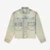 Giacca da camionista in denim giapponese Giacca da camionista in denim giapponese