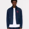 Giacca da lavoro imbottita in denim giapponese