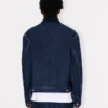 Giacca da lavoro imbottita in denim giapponese