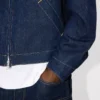 Giacca da lavoro imbottita in denim giapponese
