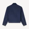 Giacca da lavoro imbottita in denim giapponese