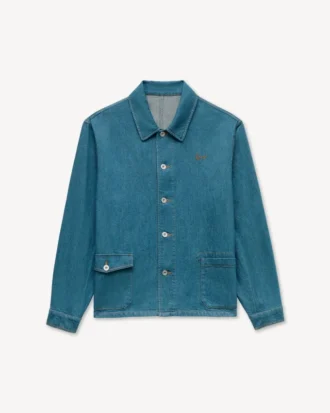 Giacca da lavoro “Kenzo Signature” in denim giapponese