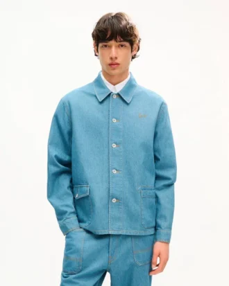 Giacca da lavoro “Kenzo Signature” in denim giapponese