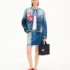 Giacca da lavoro “Kenzo Tulip” in denim giapponese Giacca da lavoro “Kenzo Tulip” in denim giapponese