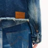 Giacca da lavoro “Kenzo Tulip” in denim giapponese Giacca da lavoro “Kenzo Tulip” in denim giapponese
