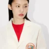 Giacca da lavoro leggera in cotone “Kenzo Badges” Giacca da lavoro leggera in cotone “Kenzo Badges”