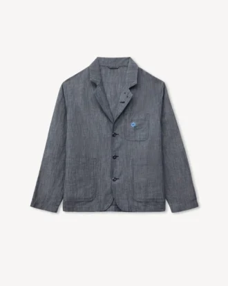 Giacca da lavoro leggera “Kenzo Tulip” in cotone e lino