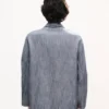 Giacca da lavoro leggera “Kenzo Tulip” in cotone e lino Giacca da lavoro leggera “Kenzo Tulip” in cotone e lino