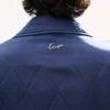 Giacca da lavoro trapuntata “Kenzo Badges” in cupro Giacca da lavoro trapuntata “Kenzo Badges” in cupro