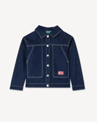 Giacca ‘Kenzo Garden’ in denim