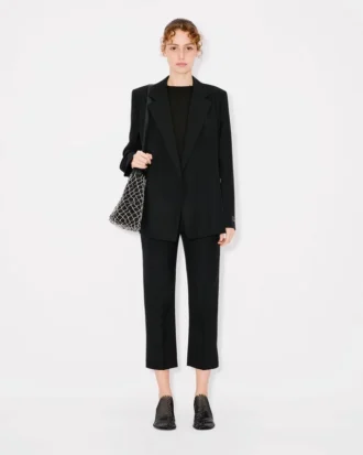 Giacca kimono in lana vergine