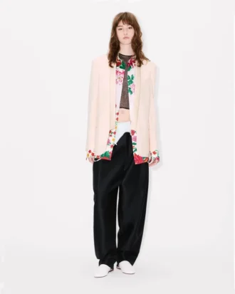 Giacca kimono in lana vergine