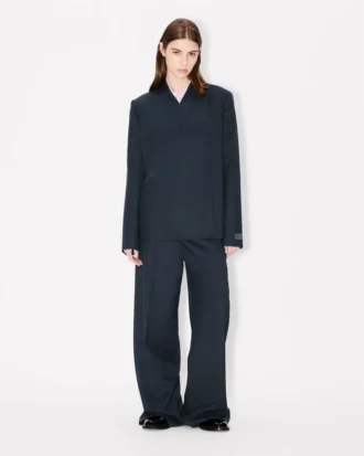 Giacca kimono “Kenzo Weave” in jacquard di lana Giacca kimono “Kenzo Weave” in jacquard di lana