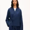 Giacca kimono leggera in lana vergine Giacca kimono leggera in lana vergine