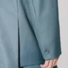 Giacca kimono sartoriale doppiopetto in lana vergine Giacca kimono sartoriale doppiopetto in lana vergine