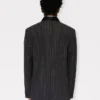 Giacca kimono sartoriale doppiopetto Kenzo Stripes Giacca kimono sartoriale doppiopetto Kenzo Stripes