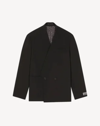 Giacca kimono sartoriale in lana vergine Giacca kimono sartoriale in lana vergine