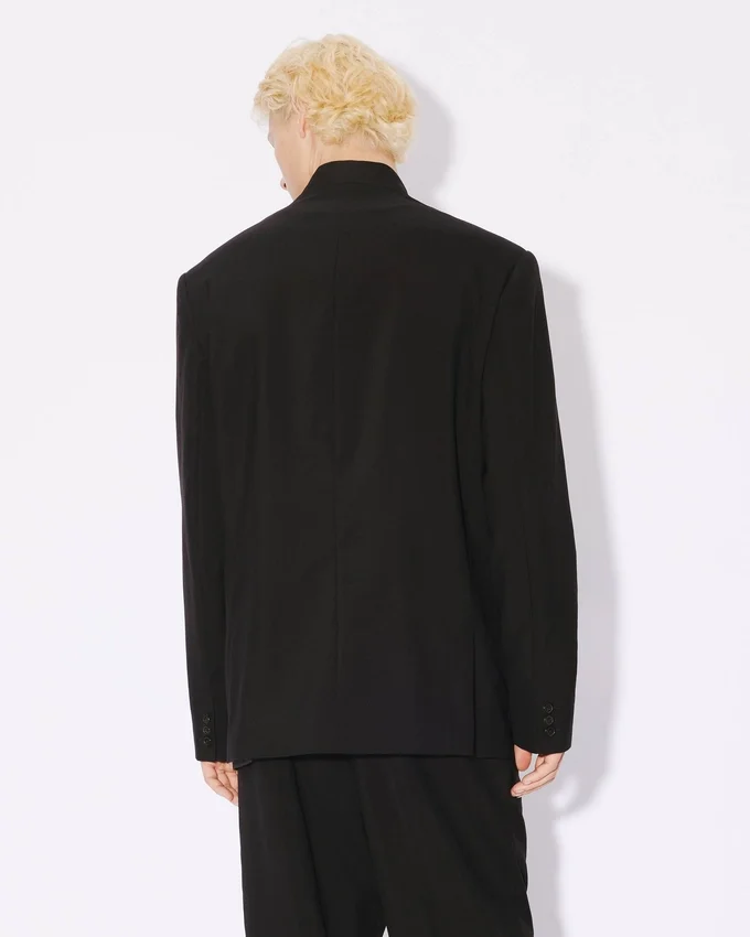 Giacca kimono sartoriale in lana vergine Giacca kimono sartoriale in lana vergine