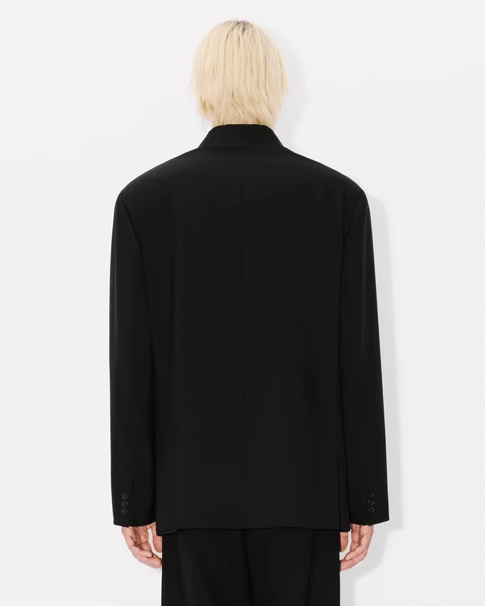 Giacca kimono sartoriale in lana vergine Giacca kimono sartoriale in lana vergine
