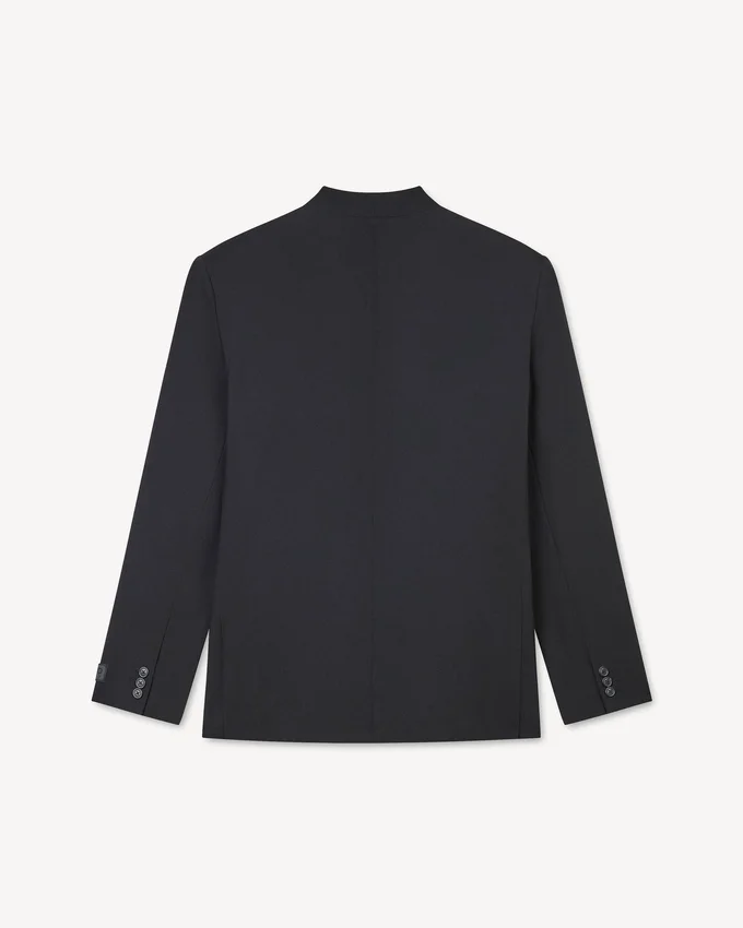 Giacca kimono sartoriale in lana vergine Giacca kimono sartoriale in lana vergine