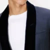 Giacca sartoriale con revers a scialle in lana vergine Slik Giacca sartoriale con revers a scialle in lana vergine Slik