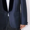Giacca sartoriale con revers a scialle in lana vergine Slik Giacca sartoriale con revers a scialle in lana vergine Slik