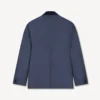 Giacca sartoriale con revers a scialle in lana vergine Slik Giacca sartoriale con revers a scialle in lana vergine Slik