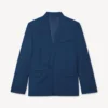 Giacca sartoriale monopetto stile kimono in lana vergine Giacca sartoriale monopetto stile kimono in lana vergine