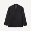 Giacca sartoriale stile kimono “Kenzo Weave” in jacquard di lana Giacca sartoriale stile kimono “Kenzo Weave” in jacquard di lana