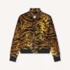 Giacca sportiva “Kenzo Tiger” in jacquard di velluto Giacca sportiva “Kenzo Tiger” in jacquard di velluto