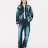 Jeans boyfriend a vita bassa in denim giapponese Jeans boyfriend a vita bassa in denim giapponese
